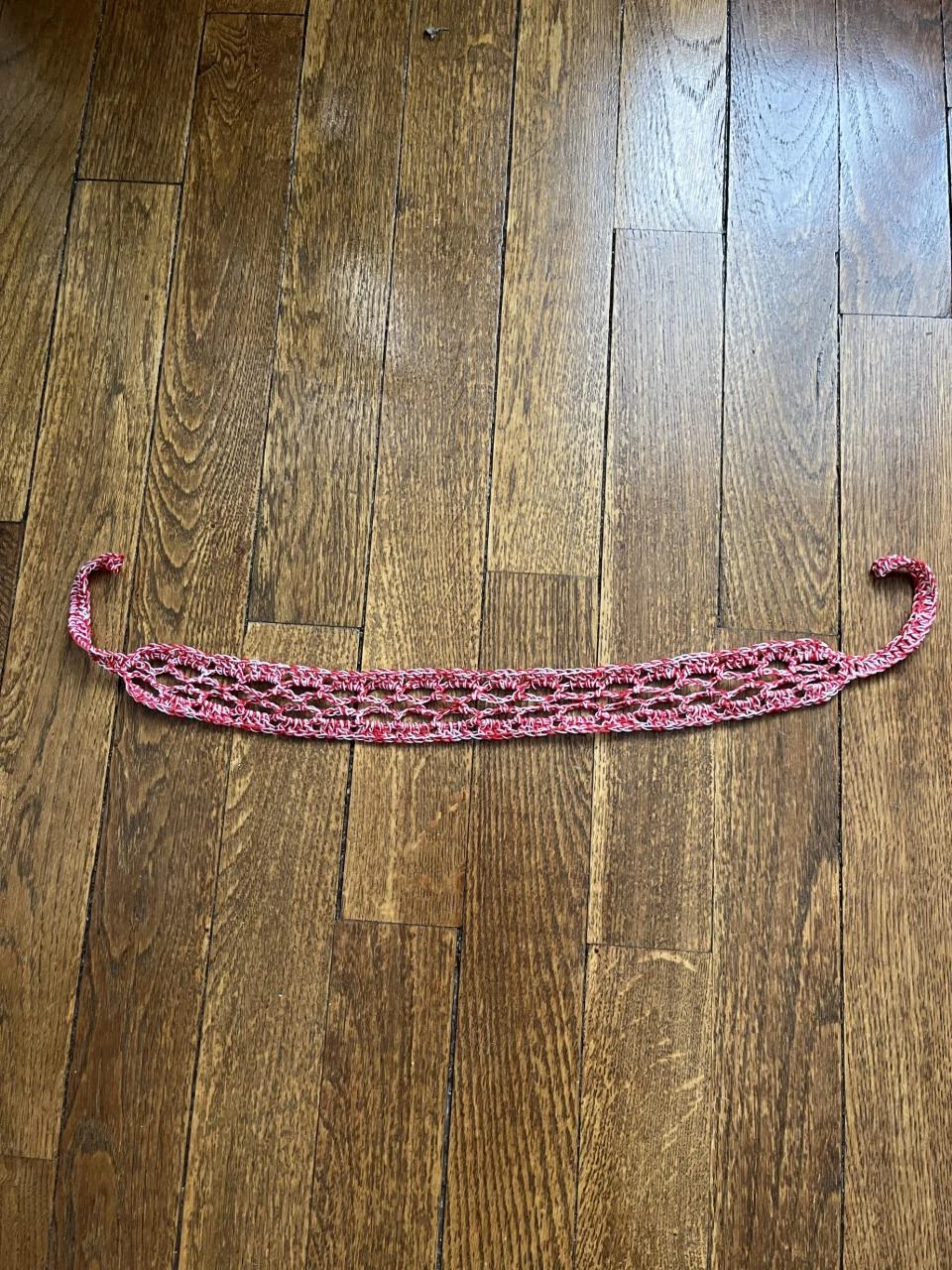 Bandeau Serre tête Headband Stirnband Hoofdband Venda Coton Rouge Blanc Tai